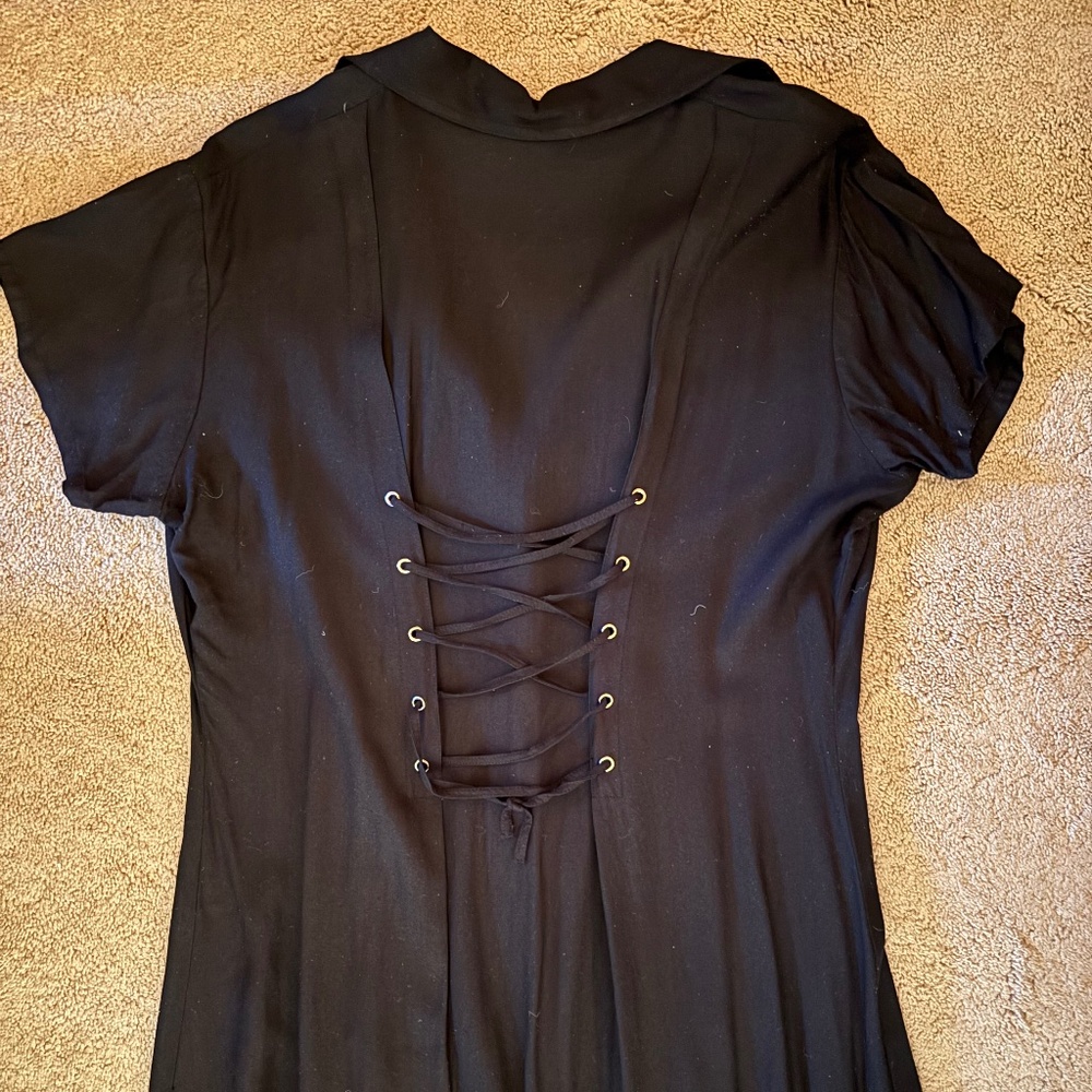 Black Maxi Dress - Picture 10 of 11